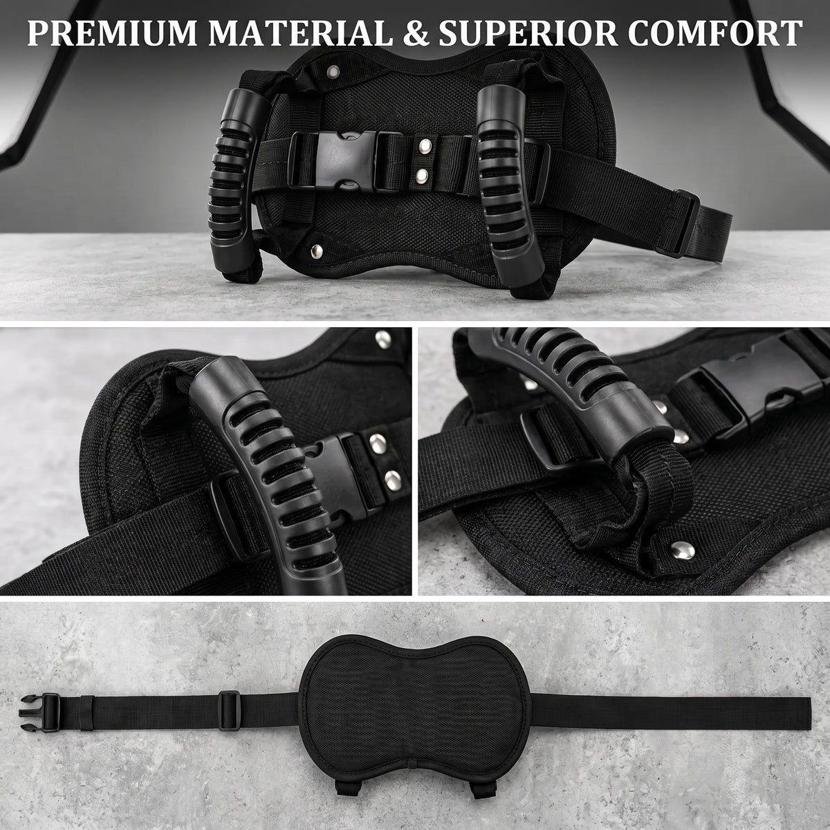 HoldOn Pro — Motorcycle Safety Belt